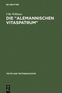 Produktbild: Die " Alemannischen Vitaspatrum "