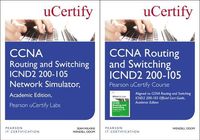 Produktbild: CCNA Routing and Switching Icnd2 200-105 Pearson Ucertify Course and Network Simulator Academic Edition Bundle