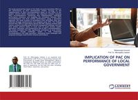 Produktbild: Implication Of Pac On Performance Of Local Government