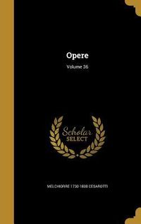 Produktbild: Opere; Volume 36
