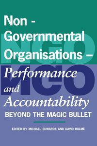 Produktbild: Non-Governmental Organisations - Performance and Accountability