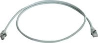 Produktbild: Teleg&auml;rtner 100009117 RJ45 Patchkabel CAT 6a S/FTP 20.00 m Grau Flammwidrig, Halogenfrei, UL-zertifiziert 1 St.
