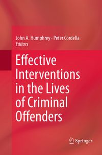 Produktbild: Effective Interventions in the Lives of Criminal Offenders