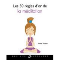 Produktbild: 50 r&egrave;gles d'or pour s'initier &agrave; la m&eacute;ditation