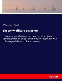 Produktbild: The army officer's examiner