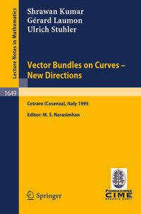 Produktbild: Vector Bundles on Curves - New Directions