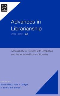 Produktbild: Accessibility for Persons with Disabilities and the Inclusive Future of Libraries