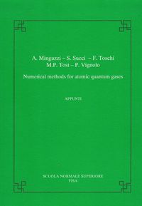 Produktbild: Numerical methods for atomic quantum gases