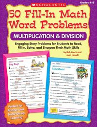 Produktbild: 50 Fill-in Math Word Problems