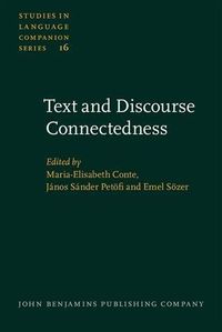 Produktbild: Text and Discourse Connectedness