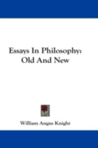 Produktbild: Essays in Philosophy: Old and New
