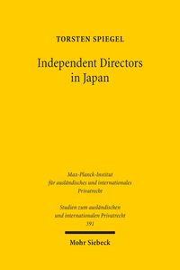Produktbild: Independent Directors in Japan