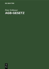 Produktbild: AGB-Gesetz