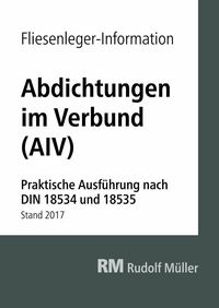 Produktbild: Fliesenleger-Information: Abdichtungen im Verbund - E-Book (PDF)