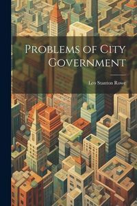 Produktbild: Problems of City Government