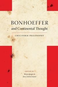 Produktbild: Bonhoeffer and Continental Thought