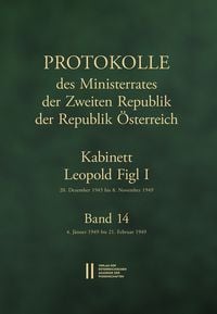 Produktbild: Protokolle des Ministerrates der Zweiten Republik der Republ