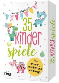 Produktbild: 35 Kinderspiele f&uuml;r drinnen, drau&szlig;en und unterwegs