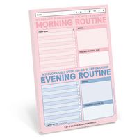 Produktbild: Knock Knock AM/PM Routine Classic Pad (Pastel Version)