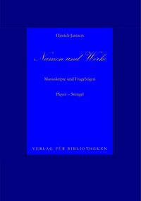 Produktbild: Namen und Werke 11
