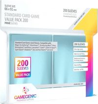 Produktbild: Card Game Sleeve - Standard Kartenspiel 200 Prime-H&uuml;llen