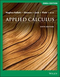 Produktbild: Gleason, A: Applied Calculus, EMEA Edition