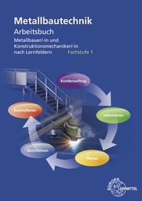 Produktbild: Arbeitsbuch Metallbautechnik Fachstufe 1