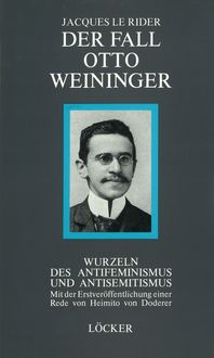 Produktbild: Der Fall Otto Weininger