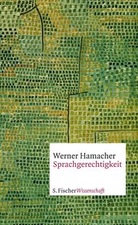 Bild vom Artikel Sprachgerechtigkeit vom Autor Werner Hamacher