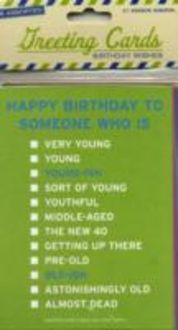 Produktbild: Knock Knock: Card Set Bday
