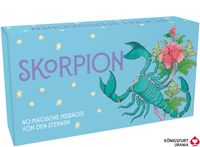Produktbild: Sternzeichen Skorpion - 40 Karten in Magnetschachtel mit Metallicfolie - Magische Messages von den Sternen