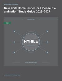 Produktbild: New York Home Inspector License Examination Study Guide 2026-2027