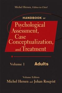 Produktbild: Handbook of Psychological Assessment, Case Conceptualization, and Treatment, Volume 1