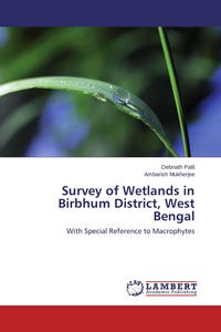 Produktbild: Survey of Wetlands in Birbhum District, West Bengal