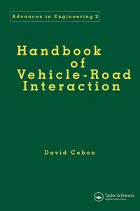 Produktbild: Handbook of Vehicle-Road Interaction