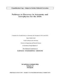 Produktbild: Pathways to Discovery in Astronomy and Astrophysics for the 2020s