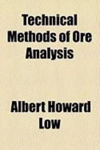 Produktbild: Technical Methods of Ore Analysis