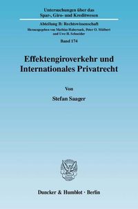 Produktbild: Effektengiroverkehr und Internationales Privatrecht.