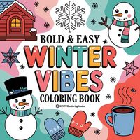 Produktbild: Bold & Easy Winter Vibes Coloring Book