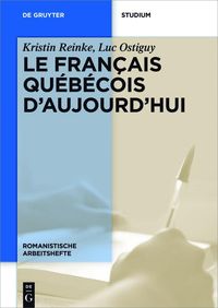 Produktbild: Le fran&ccedil;ais qu&eacute;b&eacute;cois d'aujourd'hui