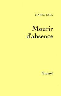 Produktbild: Mourir d'absence