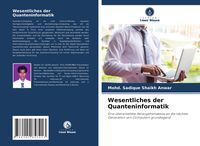 Produktbild: Wesentliches der Quanteninformatik