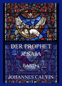 Produktbild: Der Prophet Jesaja, Band 1