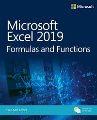 Produktbild: Microsoft Excel 2019 Formulas and Functions