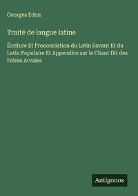 Produktbild: Trait&eacute; de langue latine