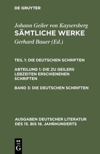 Produktbild: Die deutschen Schriften