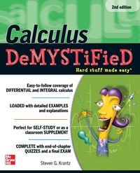Produktbild: Calculus DeMYSTiFieD, Second Edition