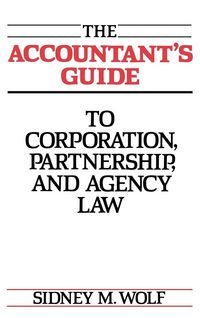 Produktbild: The Accountant's Guide to Corporation, Partnership, and Agency Law