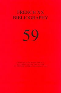 Produktbild: French XX Bibliography No. 59
