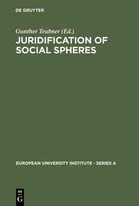 Produktbild: Juridification of Social Spheres